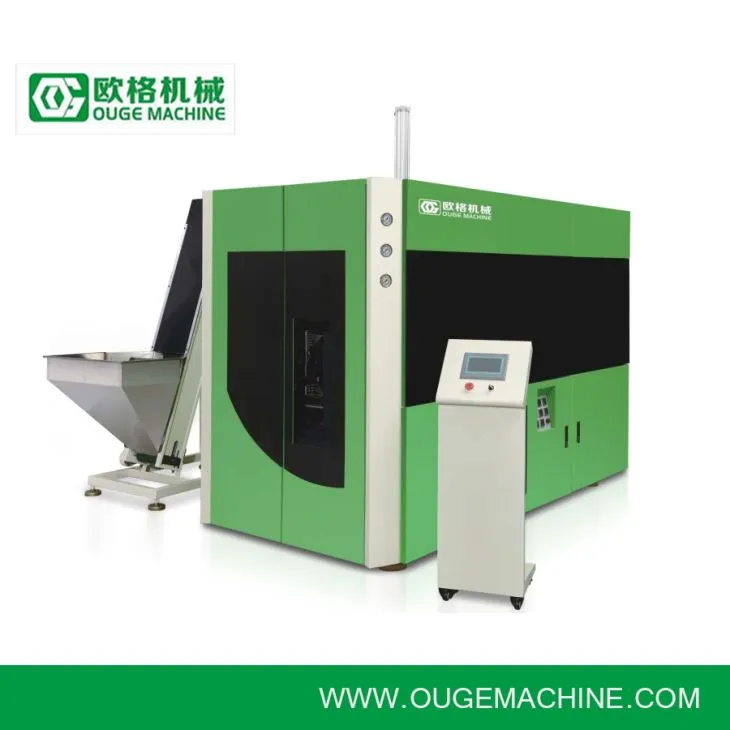 7 kull full automatisk plast vannflaske blåse støping maskin