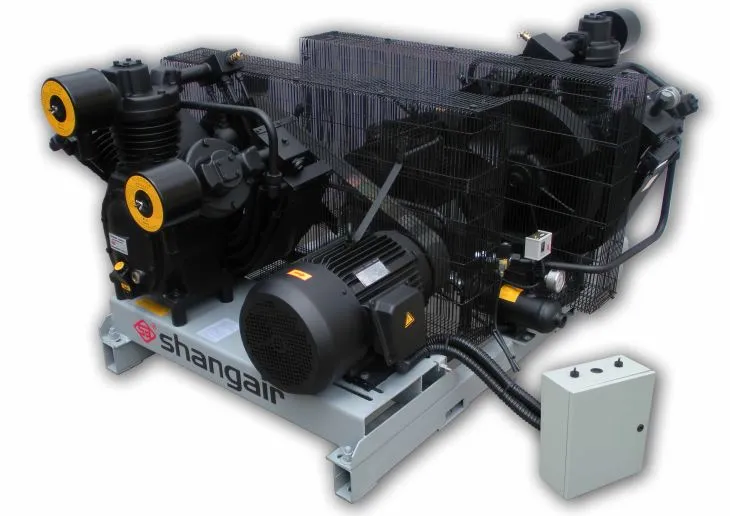 PET-flaskemaskinen Luftkompressor