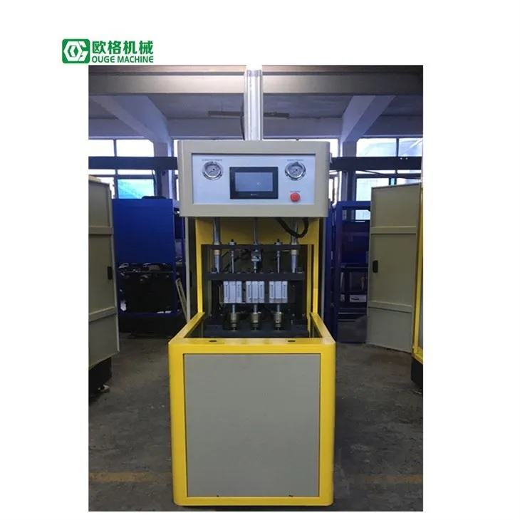 Halvautomatisk kjæledyrblåsemaskin for kosmetiske flasker