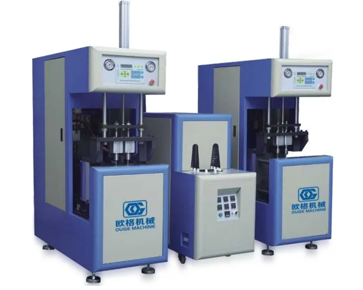 Halvautomatisk PET-flaskeblåsemaskin